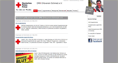 Desktop Screenshot of drk-schmelz.de